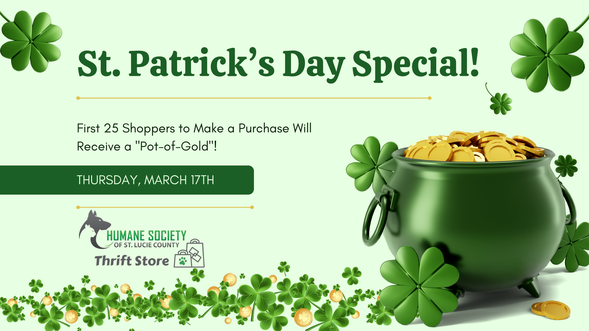 St. Patrick's Day Special