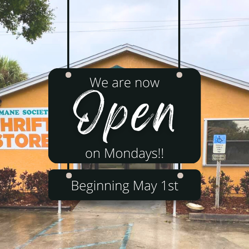 Thrift Store in Port St. Lucie now open on Mondays